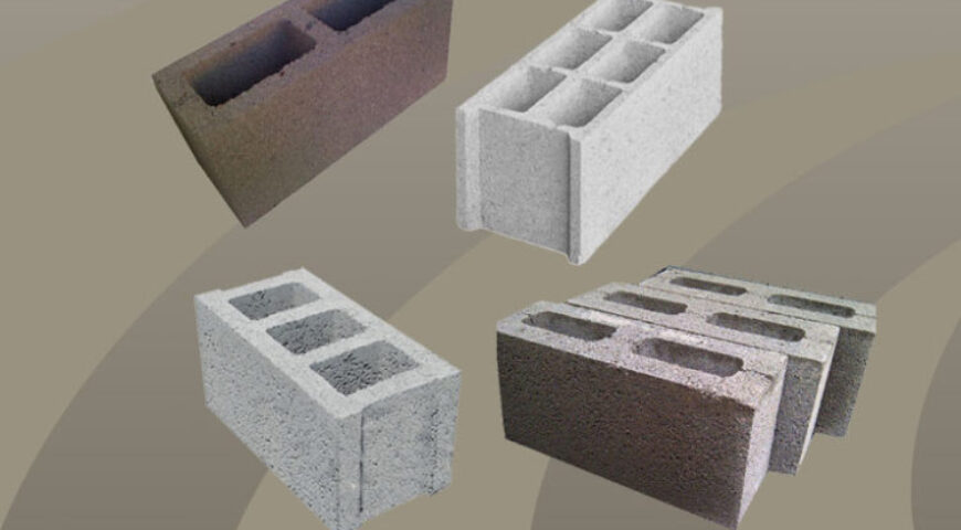 Blok üretim makinesi ile üretilen beton blok çeşitleri